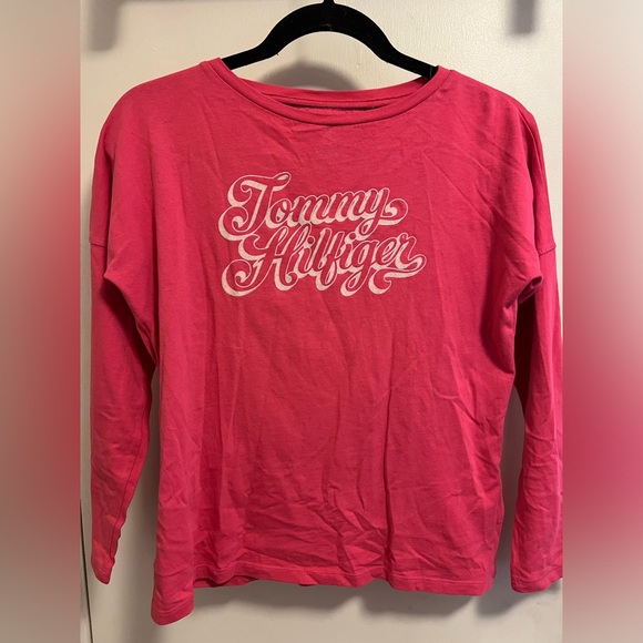 Pink small Tommy Hilfiger shirt - Picture 1 of 3